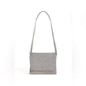 KWONN bag. Minimalist Gray Crossbody Shoulder Bag